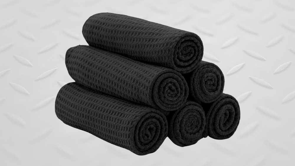 Soft microfiber gym towels for sweat