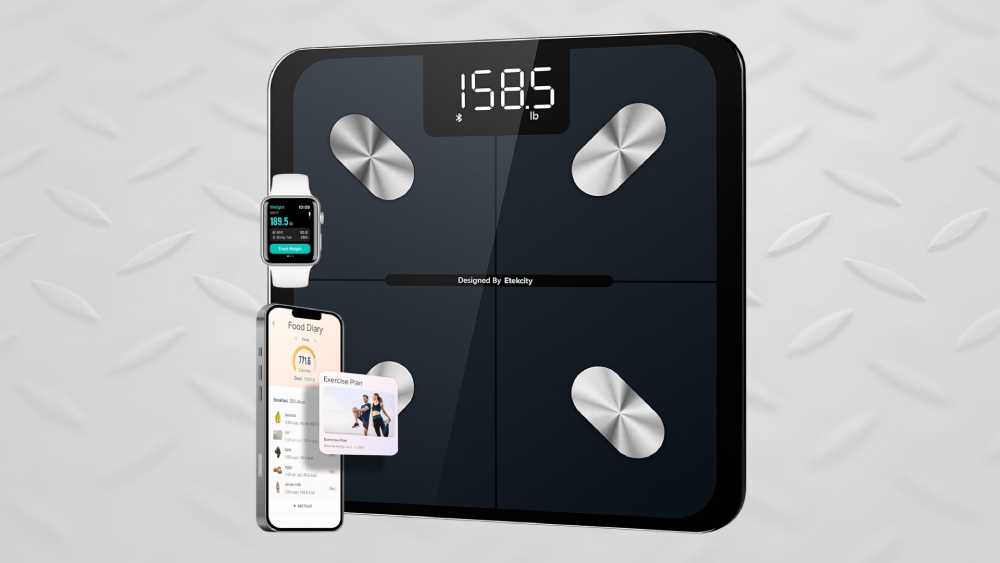 Smart scale with body composition tracking