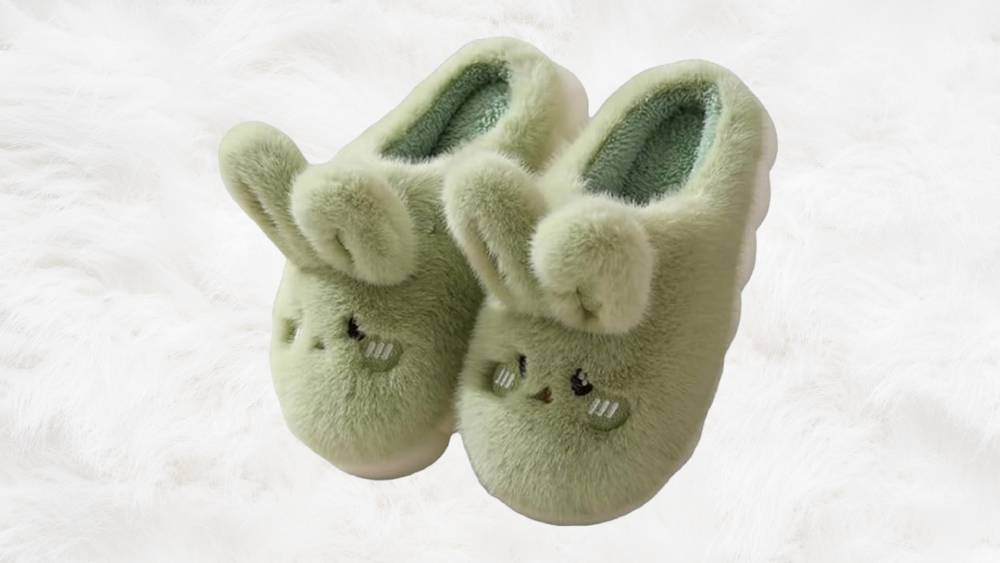 Women's Rabbit Plush Slippers