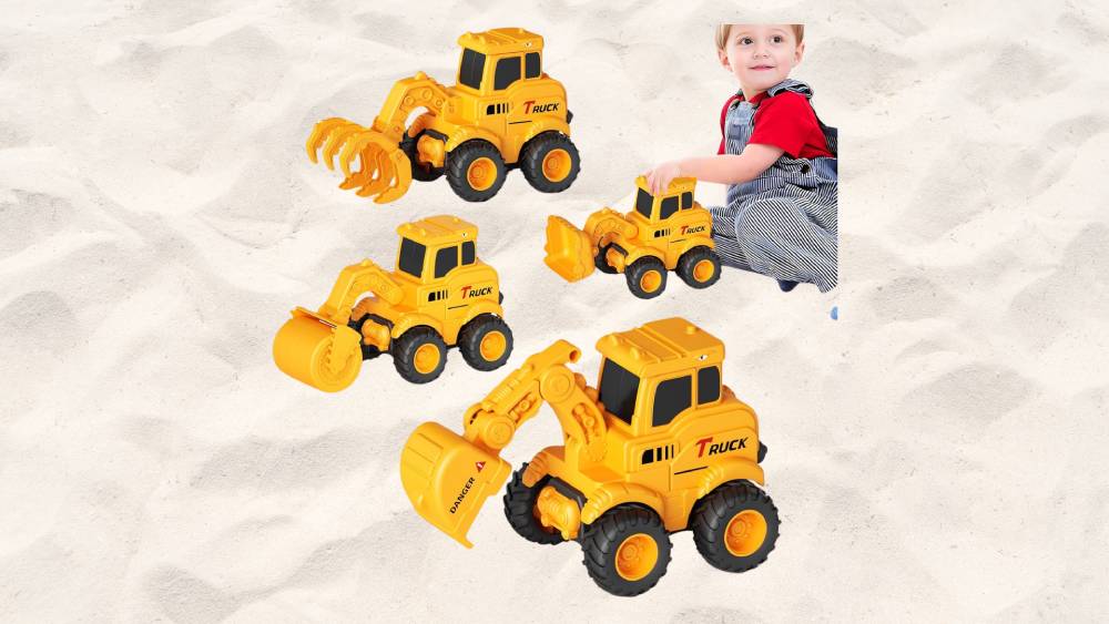 Durable colorful construction toy set