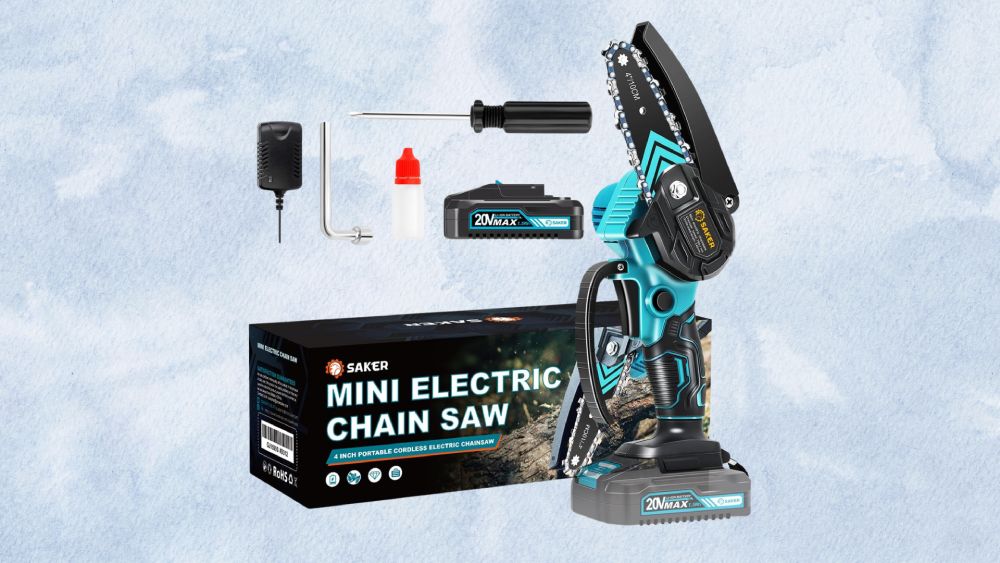 Compact handheld mini chainsaw tool