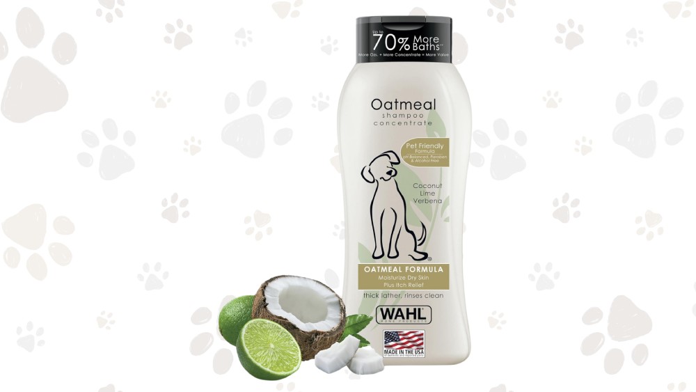 Dog shampoo for dry itchy skin