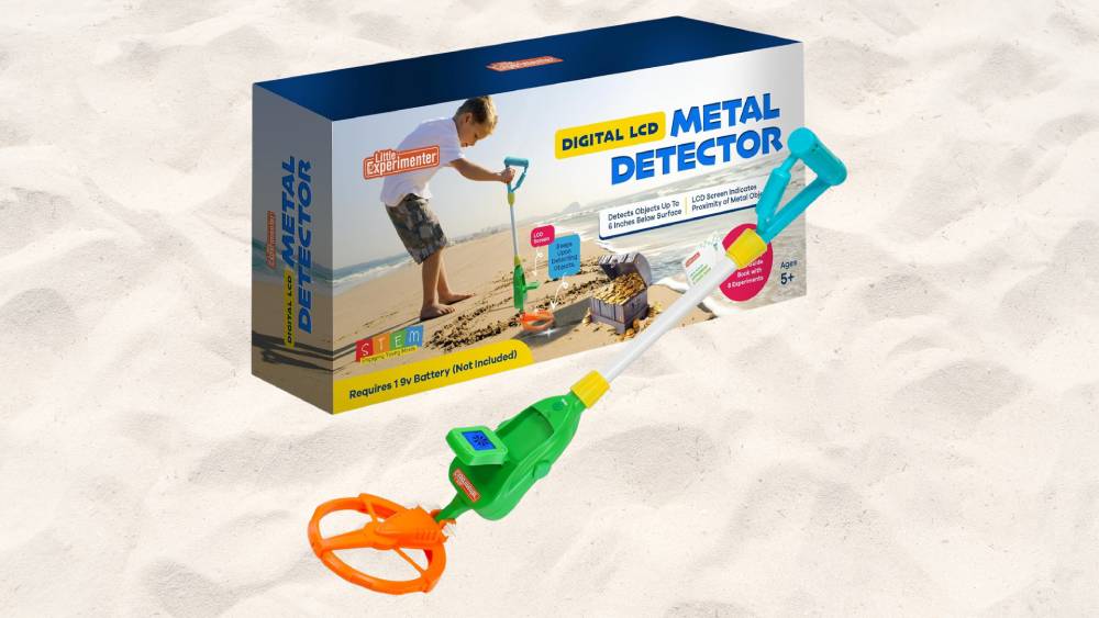 Kids’ lightweight metal detector toy
