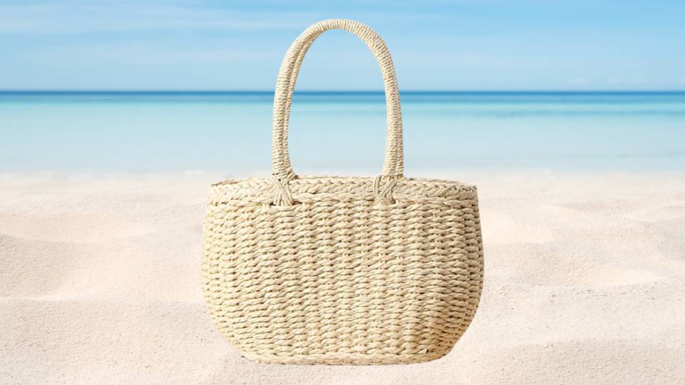 Rattan Shoulder Handbag