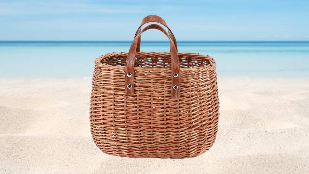 Rattan Tote Handbag