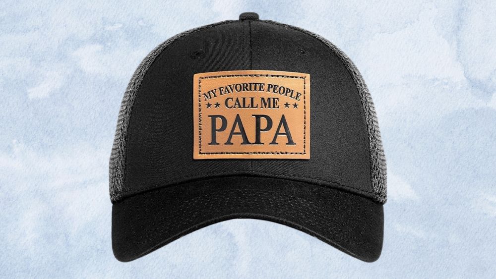 Fathers Day themed hat accessory
