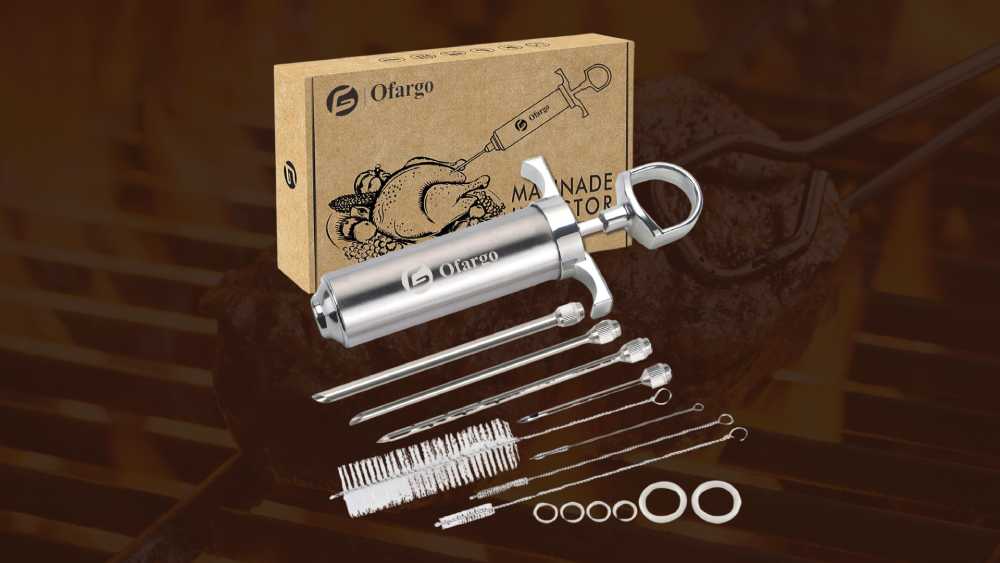 Steel Meat Injector Syringe Kit