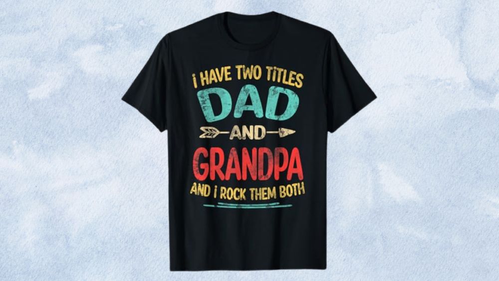 Cute Fathers Day graphic tshirt