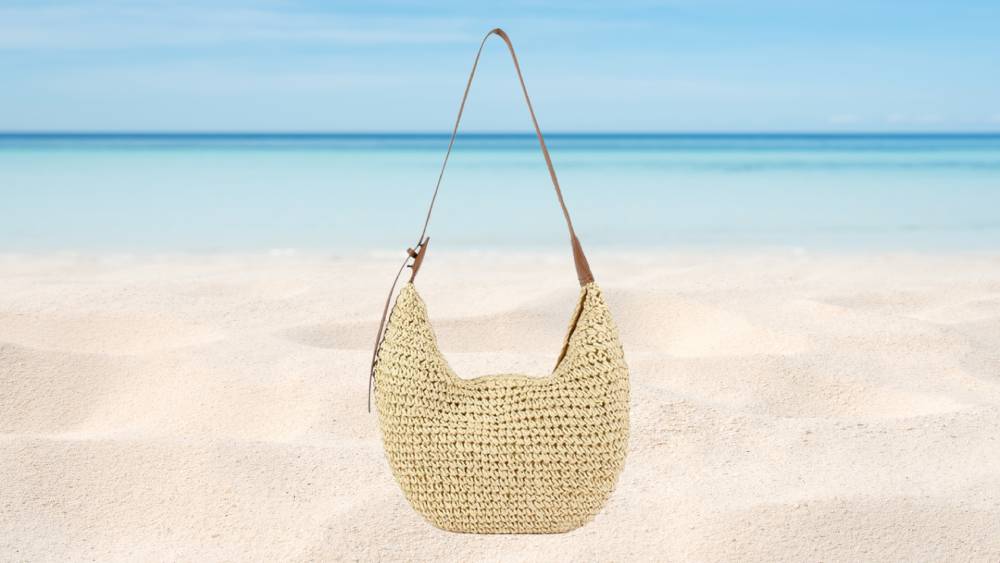Handwoven Straw Tote Bag