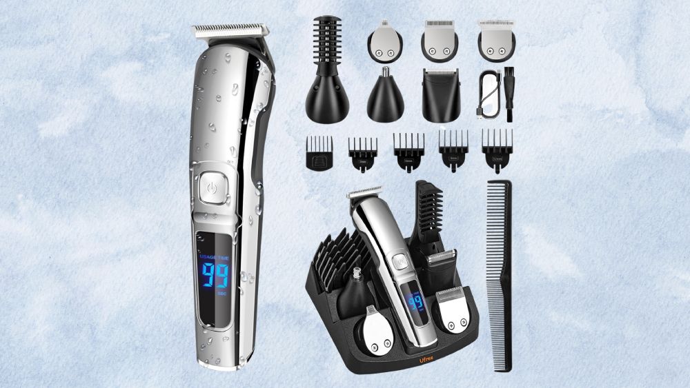 Electric grooming beard trimming device