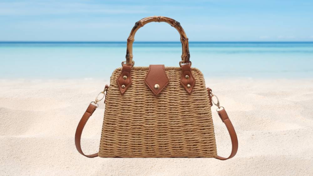 Rattan Raffia Summer Purse