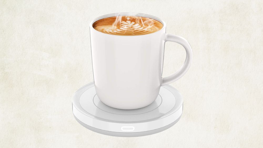 Cup warmer keeps beverages perfectly warm