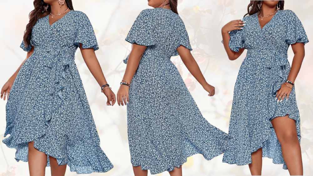Flutter mexi dress