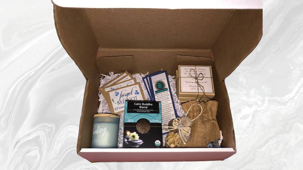Personalized Sympathy Gift Box
