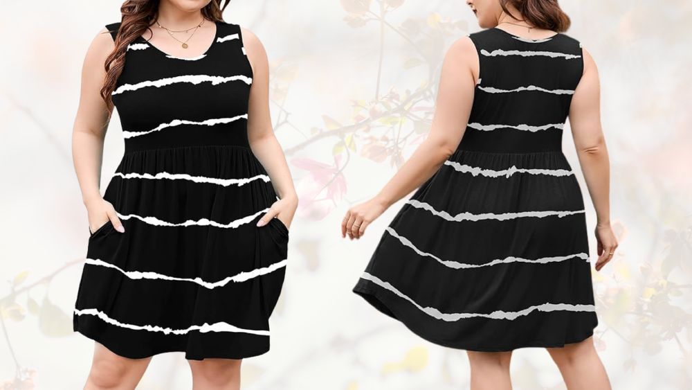 Plus Size Summer Tank Dress