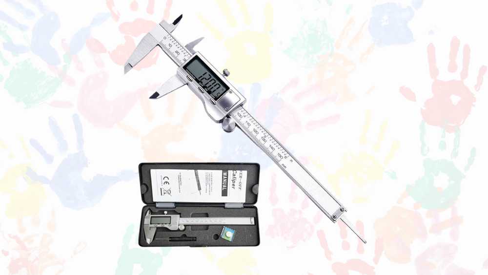 Digital caliper for precise measurements tool