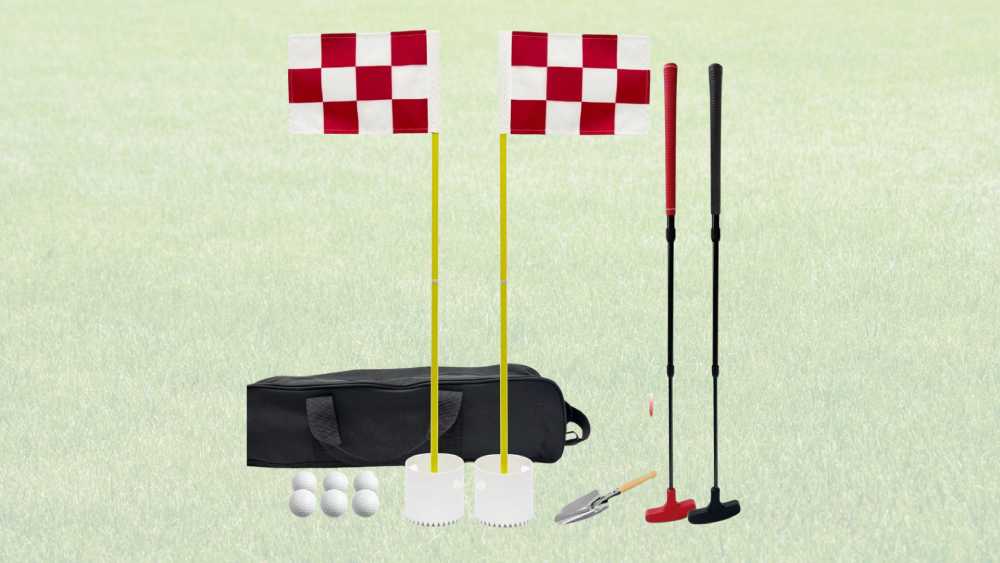 Fun mini golf for outdoor