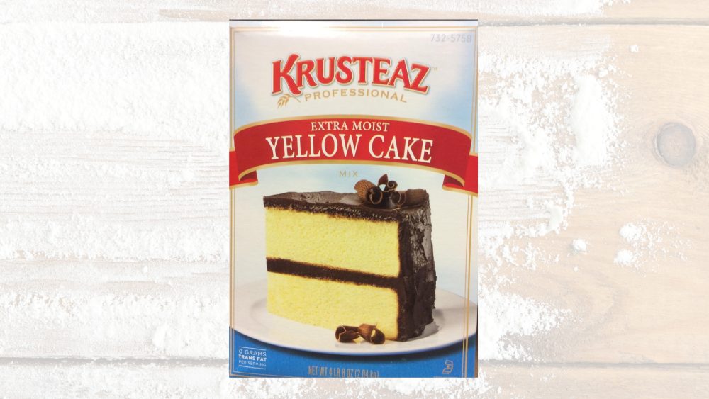 Moist Yellow Cake Mix