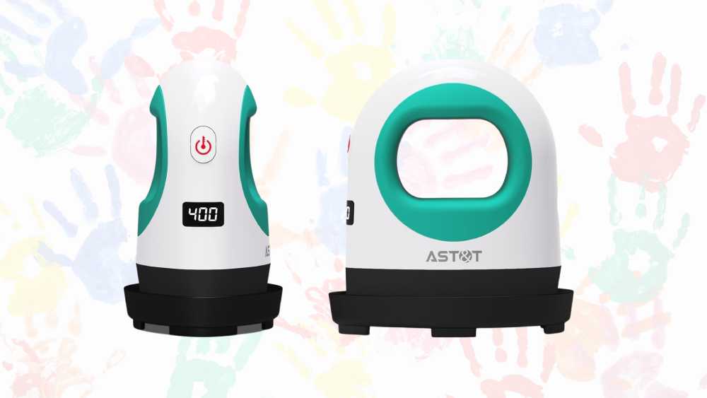 Mini heat press for crafting projects