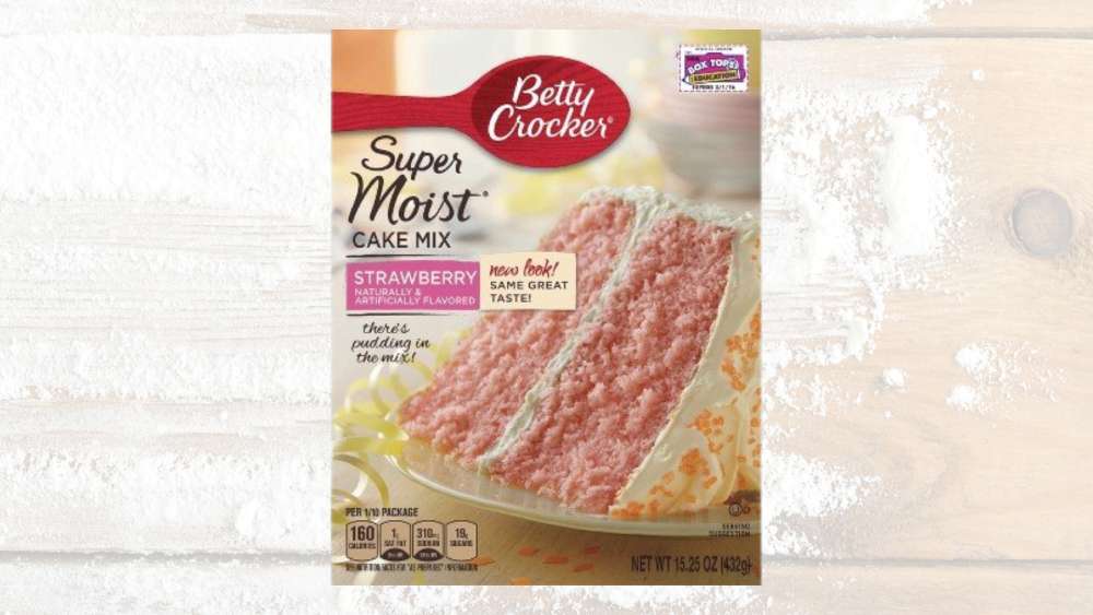Strawberry Moist Cake Mix