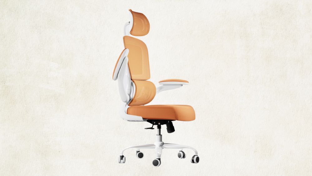 Ergonomic desk chair for comfortable seating