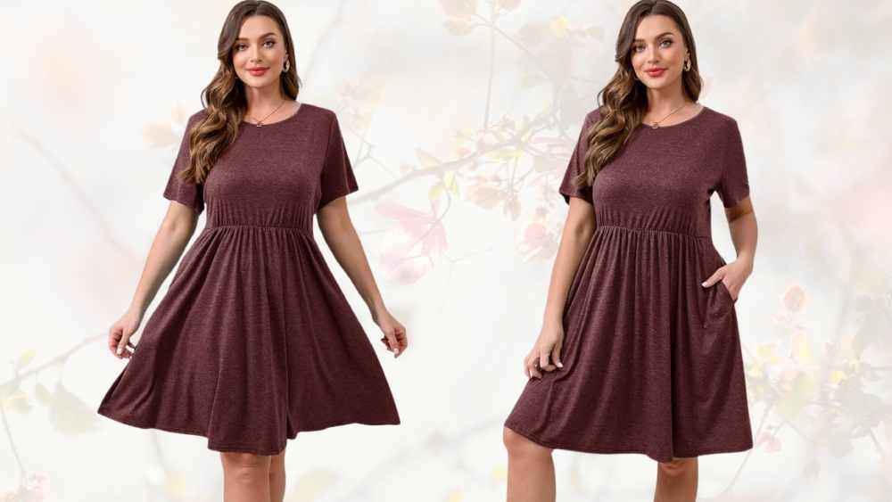 Breathable maxi summer dress
