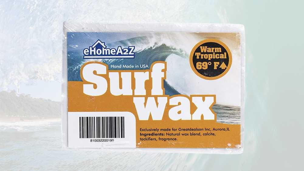 Wax for surfers