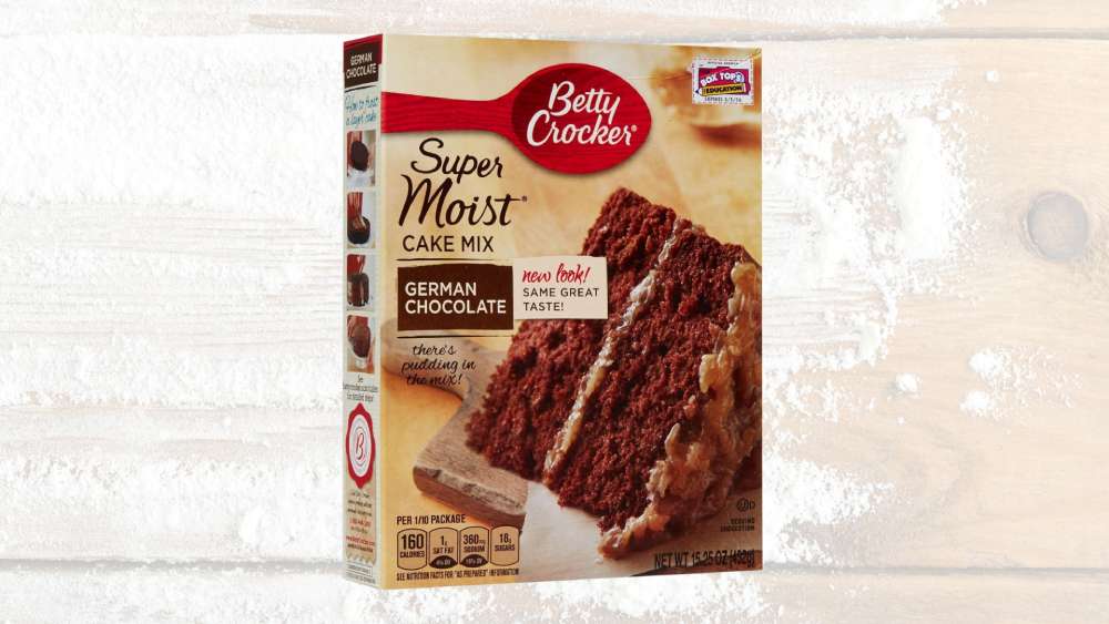 German Chocolate Moist Cake Mix
