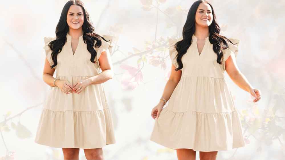 Plus suze Summer Mini Dress