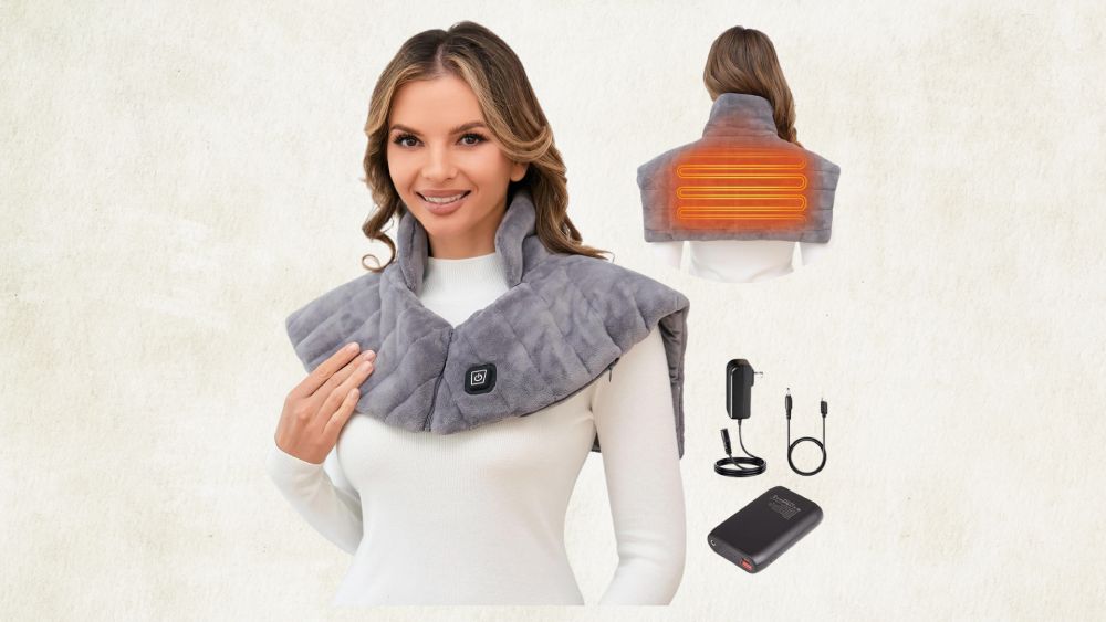 Portable heating pad for soothing relief