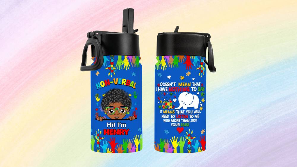 11-oz personalized water bottle
