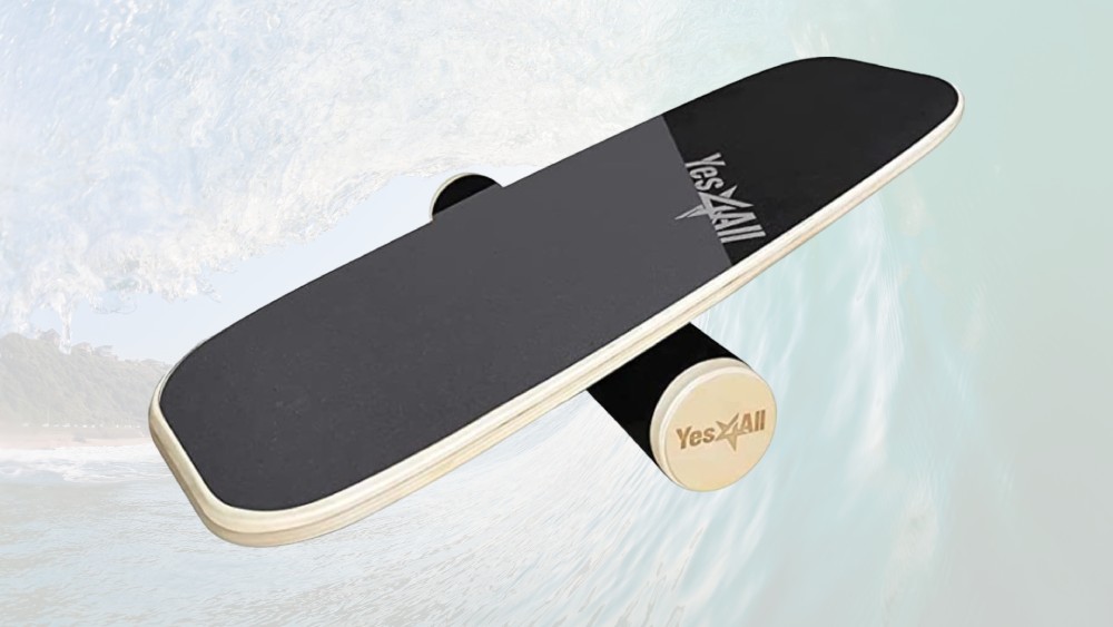 Surf trainer with stoppers