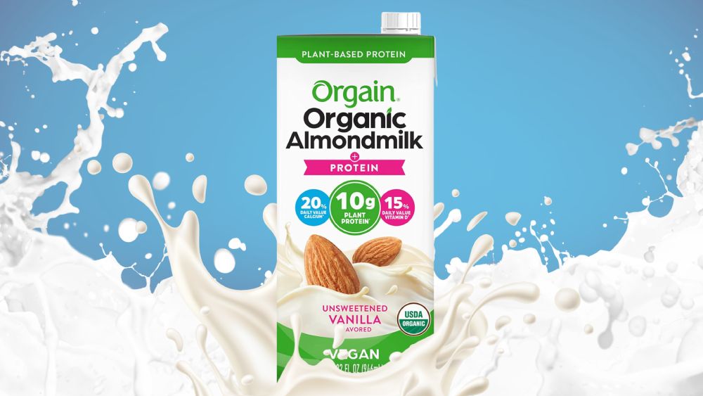 Unsweetened Organic Vegan Protein Almond Milk