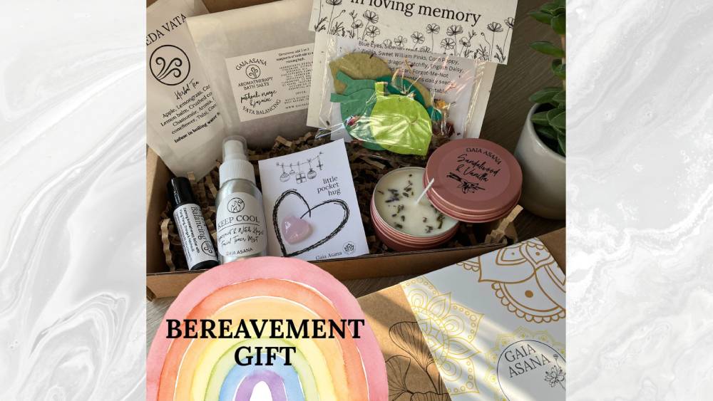 Sympathy gift box self care