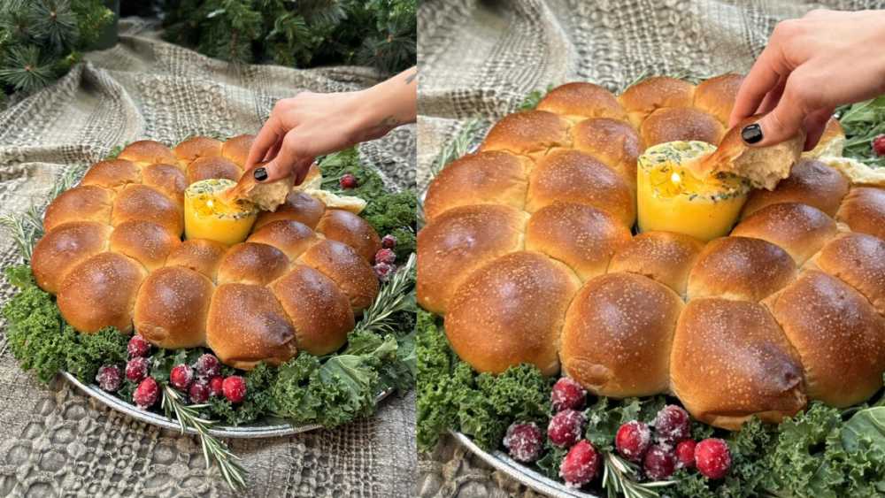 Butter candle for cozy bread nights
